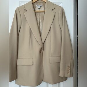 Pendleton One Button Front Closure Fully Lined Blazer